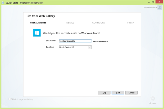 Новая версия WebMatrix 3: интеграция с облаком, TFS, Git, удаленный доступ к сайтам Новая версия WebMatrix 3: интеграция с облаком, TFS, Git, удаленный доступ к сайтам