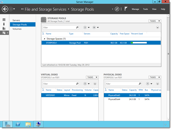 Новое в Windows Server 2012 – Часть 2: Системы хранения данных