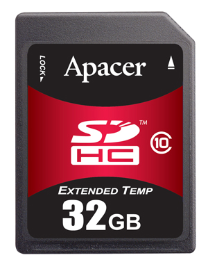 В картах памяти Apacer CompactFlash5 и SD-M используется флэш-память типа MLC NAND