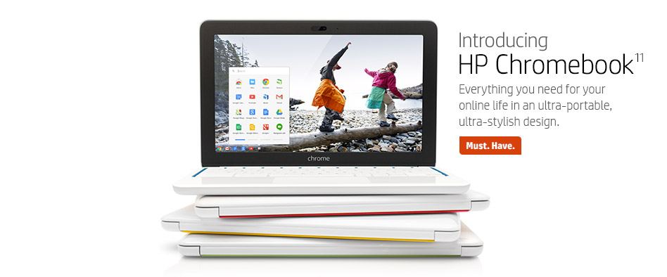 Новый HP Chromebook 11 доступен в Google Play