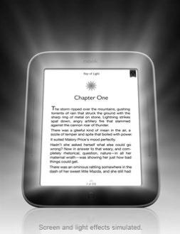 Новый NOOK Simple со встроенной подсветкой экрана