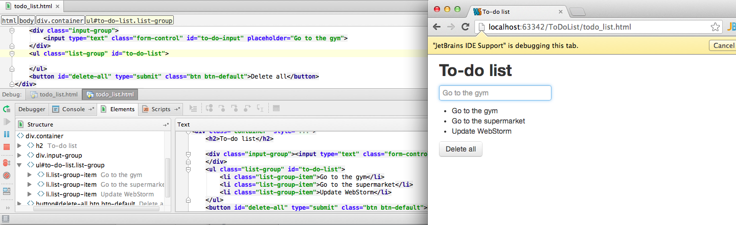 Новый WebStorm 7: все необходимое под рукой Новый WebStorm 7: все необходимое под рукой