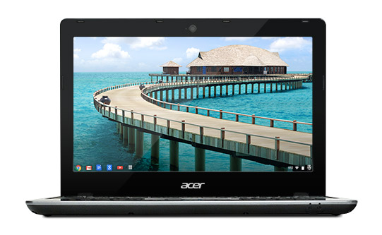 Новый хромбук Acer C7 (C720) получит модификацию с сенсорным экраном