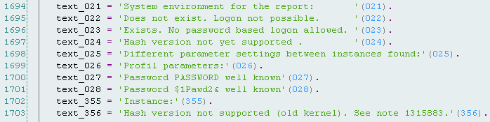 Новый пароль по умолчанию в SAP