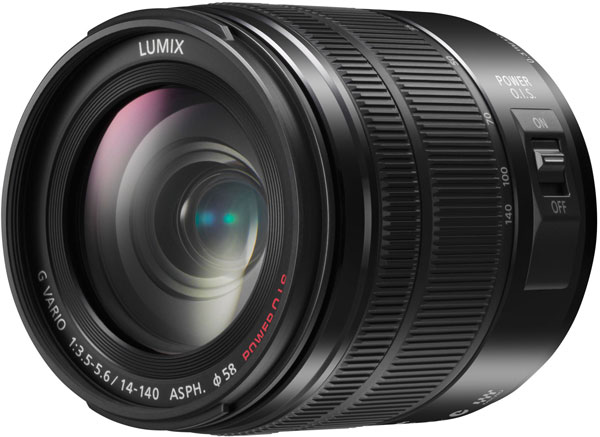 Объектив Panasonic Lumix G Vario 14-140mm F3.5-5.6 APSH. Power OIS соответствует спецификации Micro Four Thirds