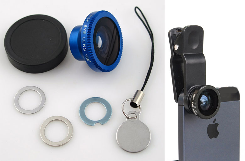 Объектив для iPhone 4/4S, 3 в одном Объектив для iPhone 4/4S, 3 в одном