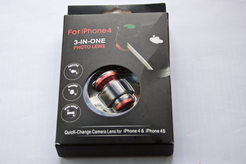 Объектив для iPhone 4/4S, 3 в одном Объектив для iPhone 4/4S, 3 в одном