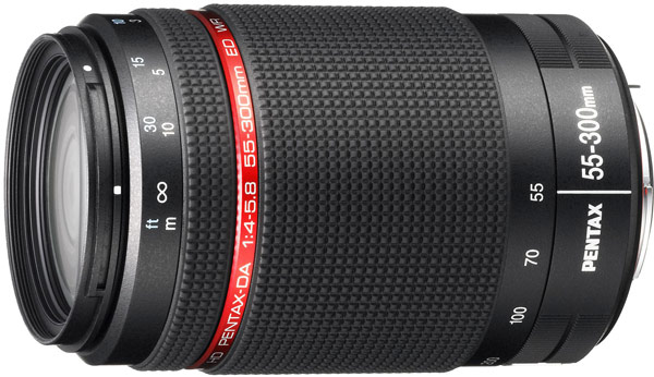 Продажи объектива HD Pentax-DA 55-300mmF4-5.8ED WR должны начаться в ноябре, по цене $450