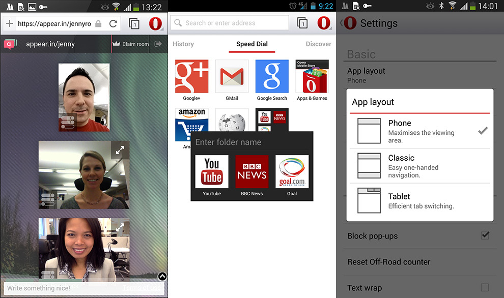 Обновилась Opera для Андроида Обновилась Opera для Андроида