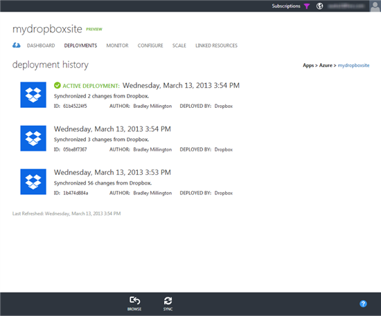 Обновление Windows Azure: Hadoop, Dropbox, Mercurial, PhoneGap