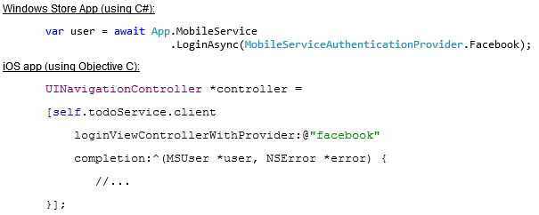 Обновлены Windows Azure Mobile Services: поддержка iOS и многое другое image