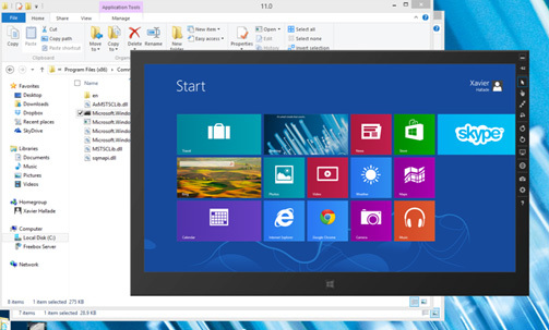 Обработка сенсорного ввода в приложениях Windows 8