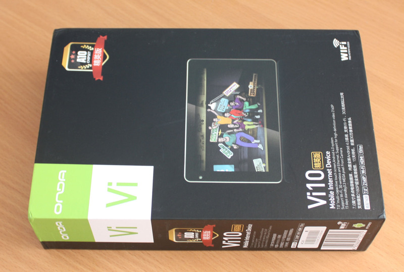 Обзор 7 дюймового планшета ONDA Vi10 Elite с высоким разрешением экрана на базе Android 4