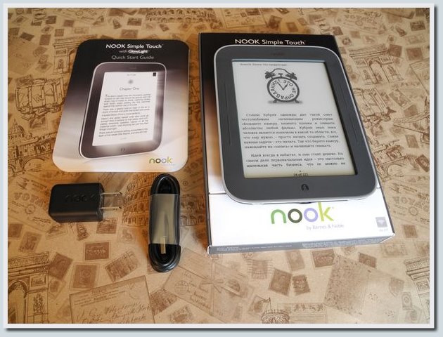 Обзор NOOK Simple Touch with GlowLight