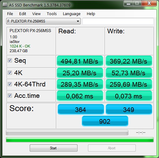 Обзор SSD накопителя Plextor PX 256M5S