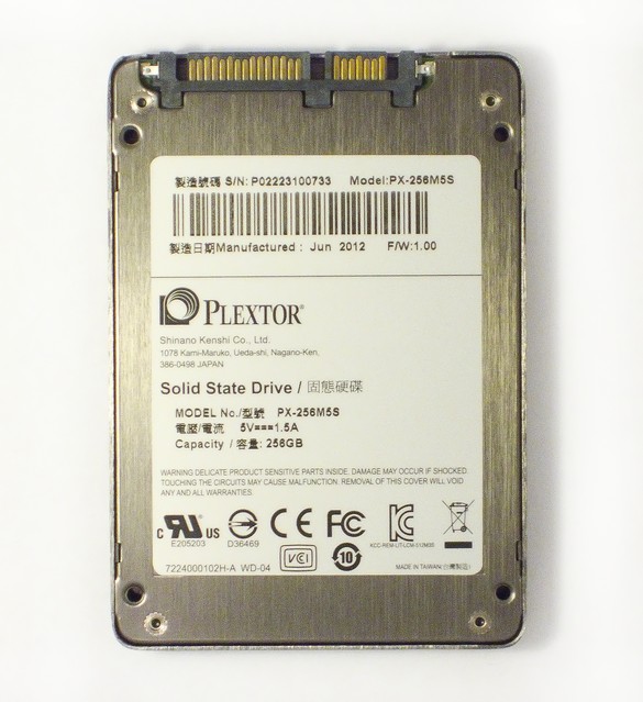 Обзор SSD накопителя Plextor PX 256M5S Обзор SSD накопителя Plextor PX 256M5S