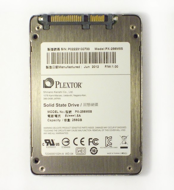 Обзор SSD накопителя Plextor PX 256M5S