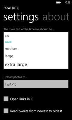Обзор Twitter клиентов для Windows Phone 7 Обзор Twitter клиентов для Windows Phone 7