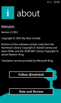 Обзор Twitter клиентов для Windows Phone 7 Обзор Twitter клиентов для Windows Phone 7