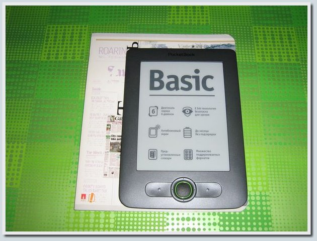 Обзор читалки PocketBook Basic New 613
