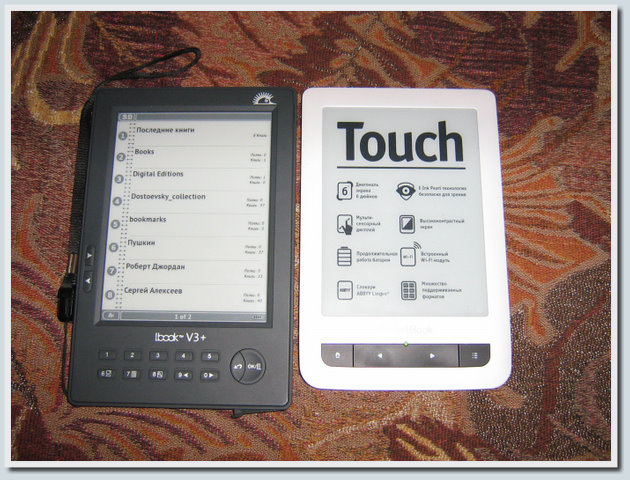 Обзор читалки PocketBook Touch
