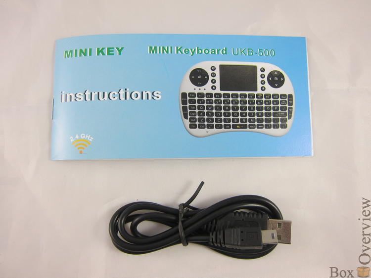 Обзор мини клавиатуры с тачпадом image