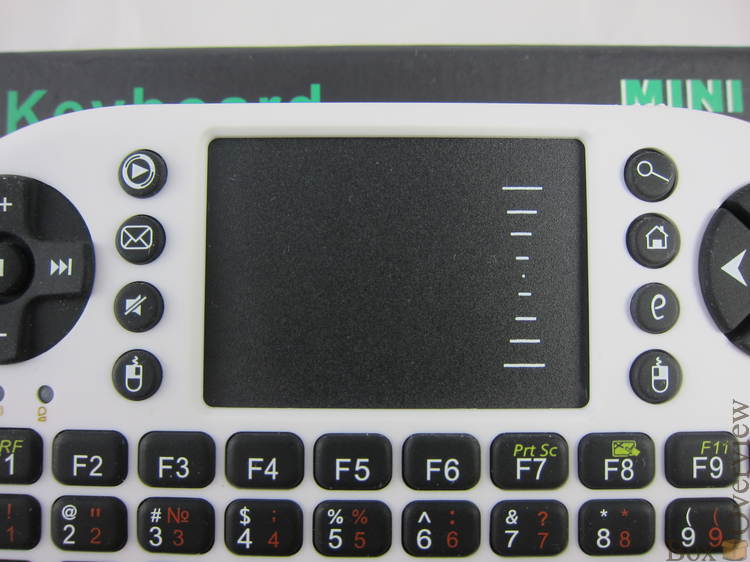 Обзор мини клавиатуры с тачпадом image