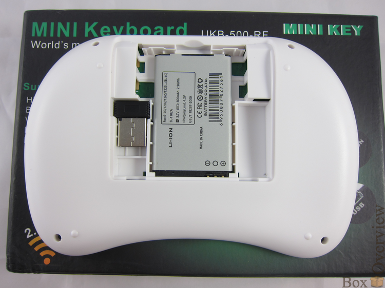 Обзор мини клавиатуры с тачпадом image