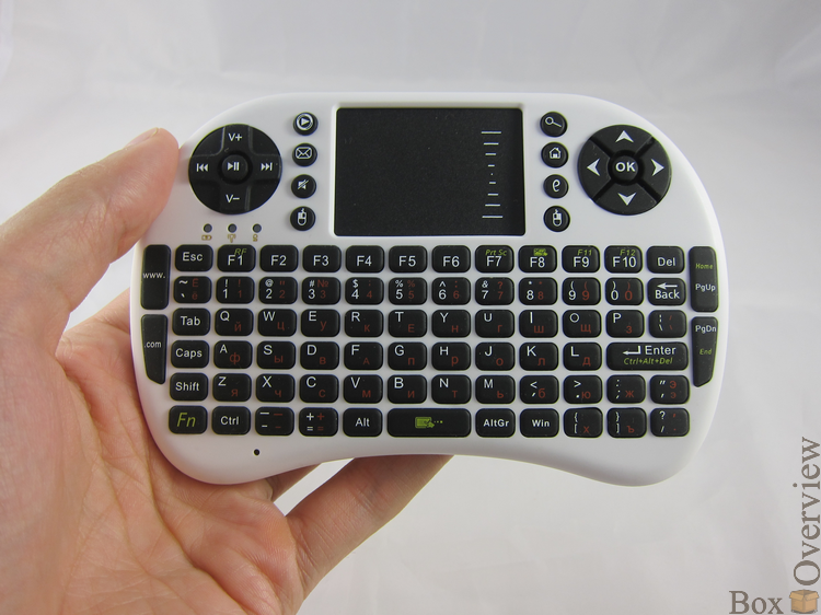 Обзор мини клавиатуры с тачпадом image