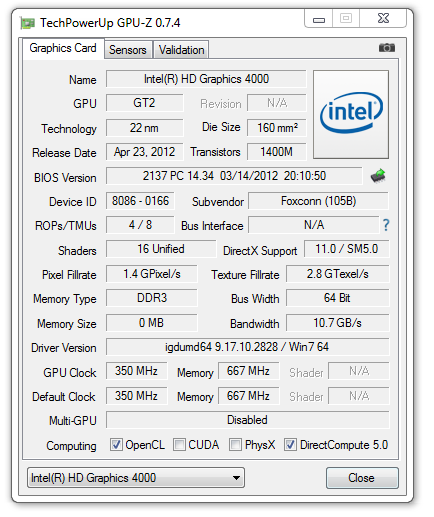 Обзор неттопа Foxconn nanoPC AT 7300 на процессоре Intel Core i3 3217U