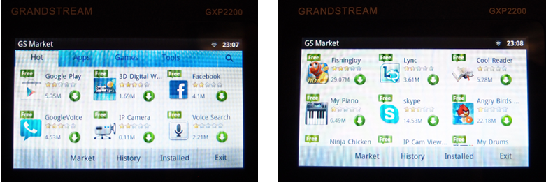 Обзор первого настольного IP телефона на платформе Android — Grandstream GXP2200