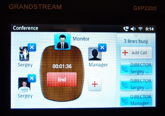 Обзор первого настольного IP телефона на платформе Android — Grandstream GXP2200