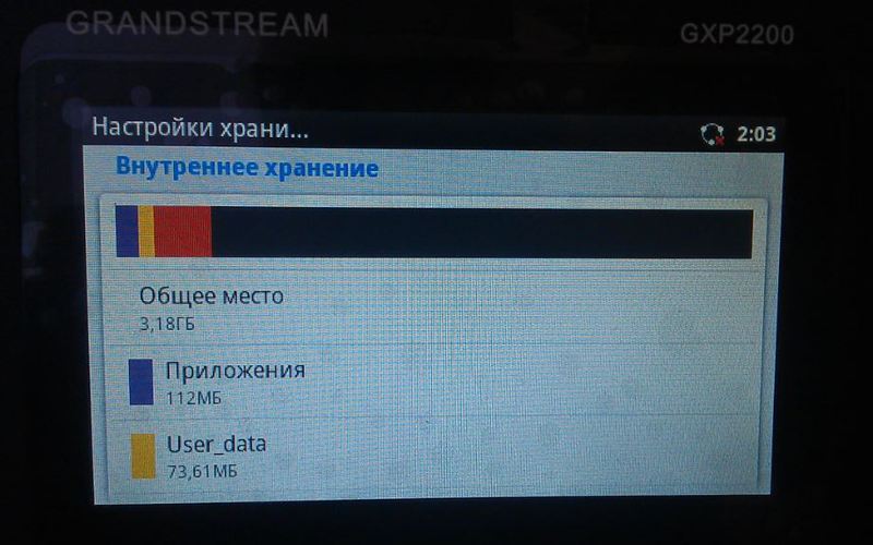 Обзор первого настольного IP телефона на платформе Android — Grandstream GXP2200
