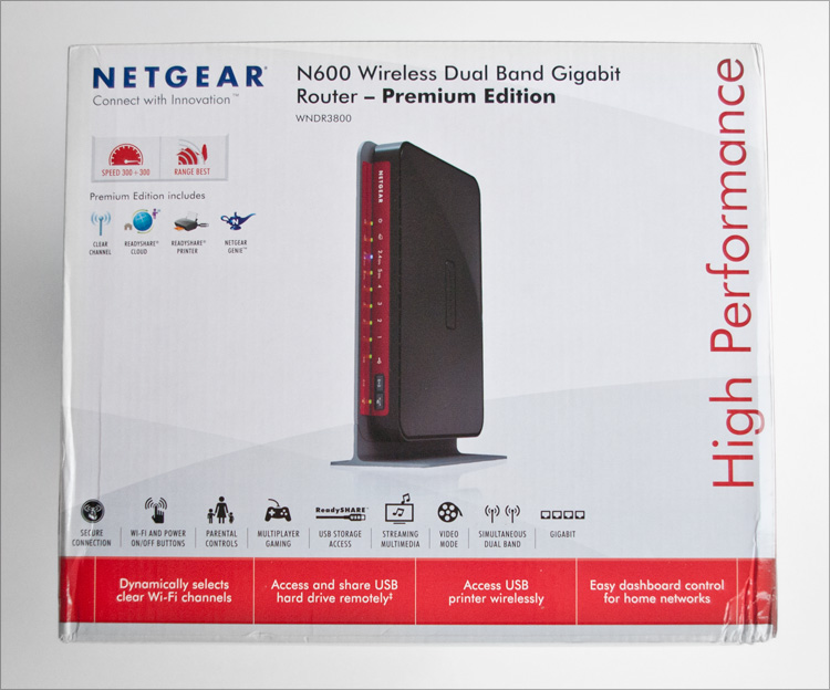 Обзор роутера NETGEAR WNDR3800