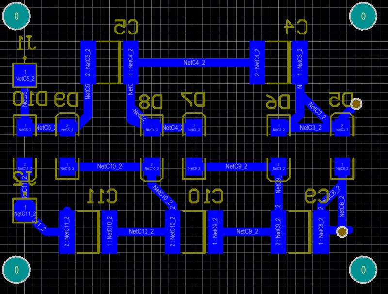 Опасное развлечение: простой генератор высокого напряжения Кокрофта Уолтона