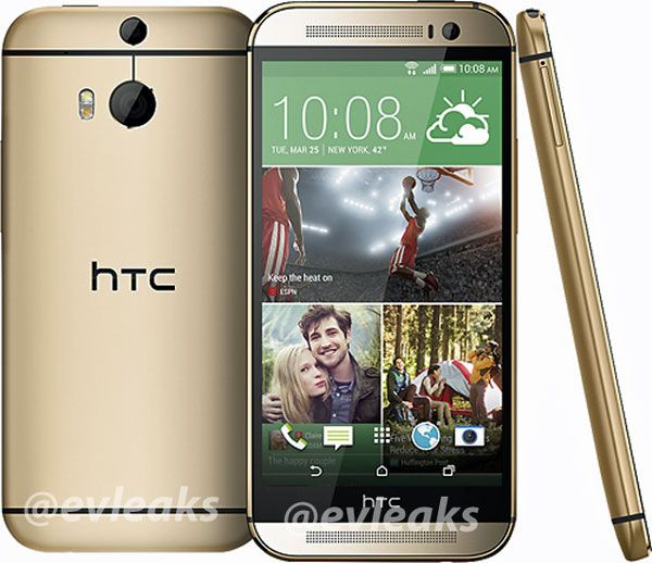 На изображении смартфона HTC One нового поколения хорошо видны три камеры