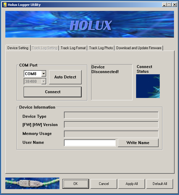 Опыт работы с GPS логгером Holux M 241. Работаем из под Windows, Mac OS X, Linux