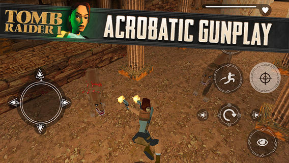 Оригинальный Tomb Raider выпустили для iOS