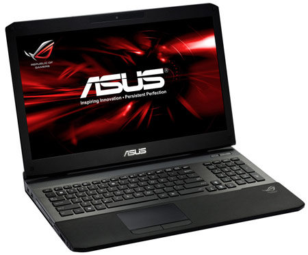 Ноутбуки ASUS ROG G75VW и G55VW имеют матовые экраны