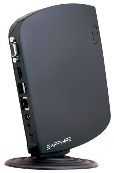 Основой мини-ПК Sapphire EDGE HD4 служит процессор Intel Celeron 847