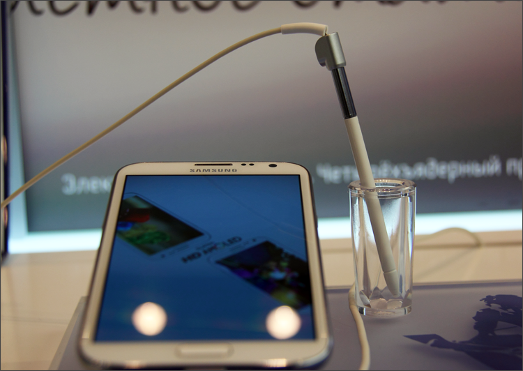 Отчет с презентации Samsung GALAXY Note II