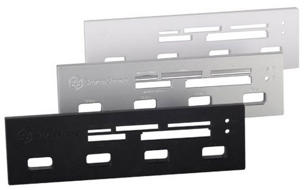 SilverStone FP56 комплектуется тремя декоративными накладками