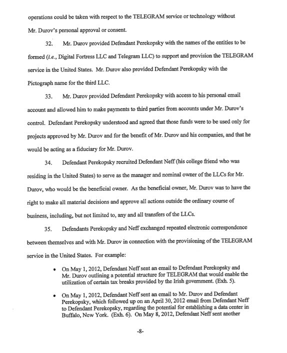 Павел Дуров обвинил UCP в рэкете и коррупции (+ сканы исковых заявлений)