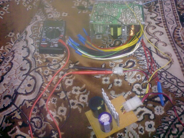 Переделываем блок питания в картинках