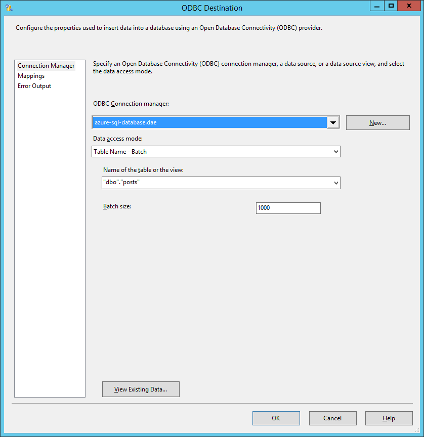 Перенос данных в Windows Azure SQL Database из PostgreSQL