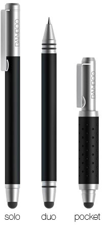 Перо Bamboo Stylus pocket предназначено для смартфонов и планшетов