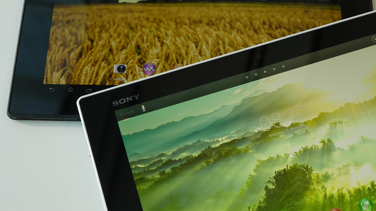 Первый взгляд и видео планшета Sony Xperia Tablet Z