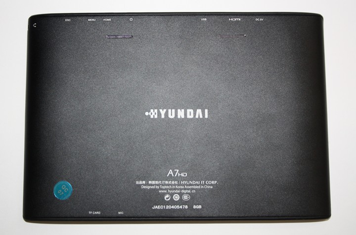 Планшет Hyundai A7 HD с IPS и Android 4.0