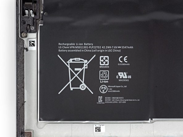 Microsoft Surface Pro 3 iFixit