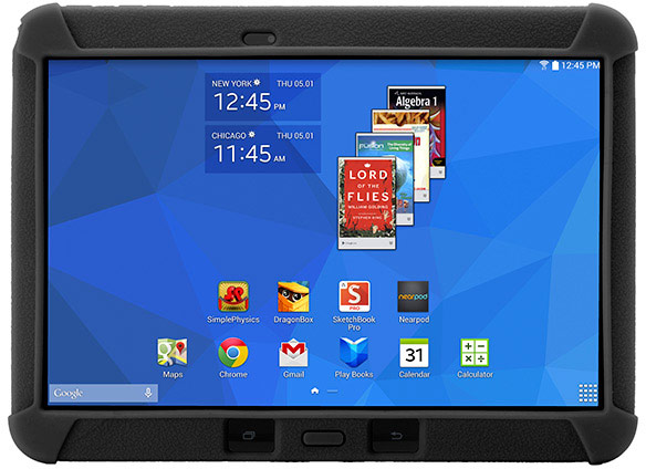 Планшет Samsung Galaxy Tab 4 Education построен на четырехъядерном процессоре, работающем на частоте 1,2 ГГц